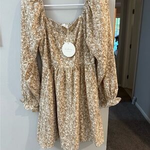 Floral Long Sleeve Dress